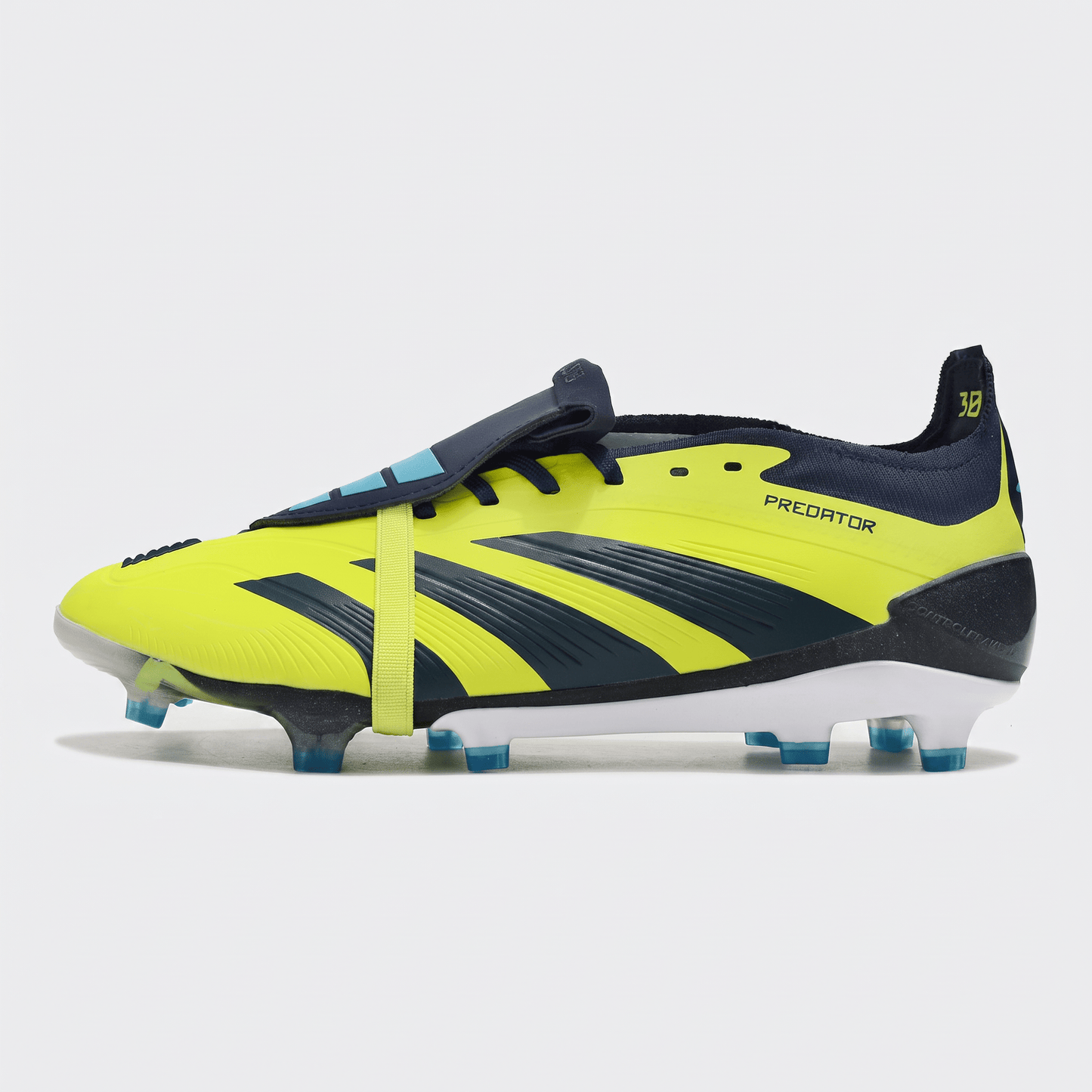 Predator Fold-Over Tongue FG Lucid Lemon / Core Black / Solar Red - Elite Boots