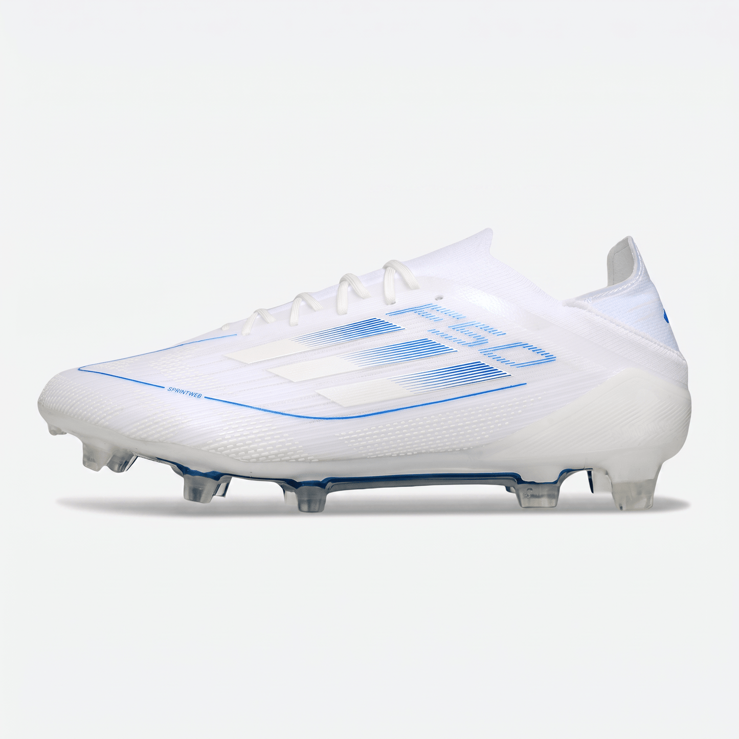 F50 FG White / Silver Metallic / Bright Royal - Elite Boots