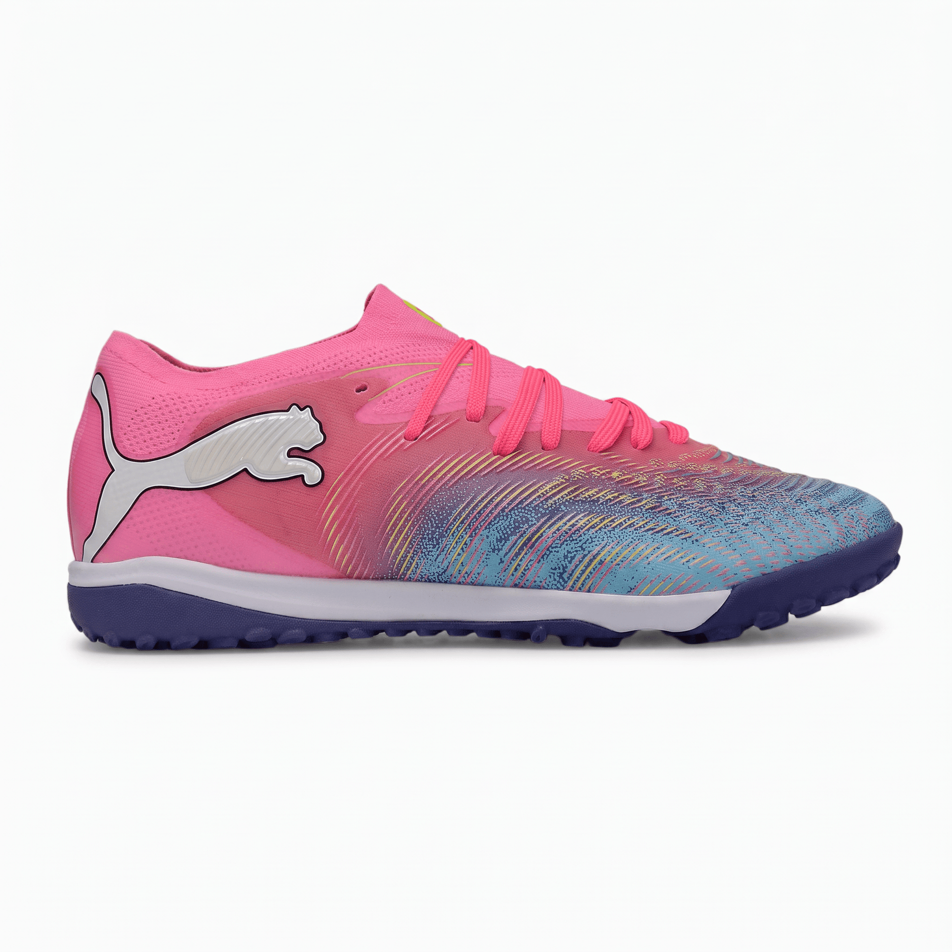 Future 9 TT Poison Pink / Sun Stream / Bright Aqua / White - Elite Boots