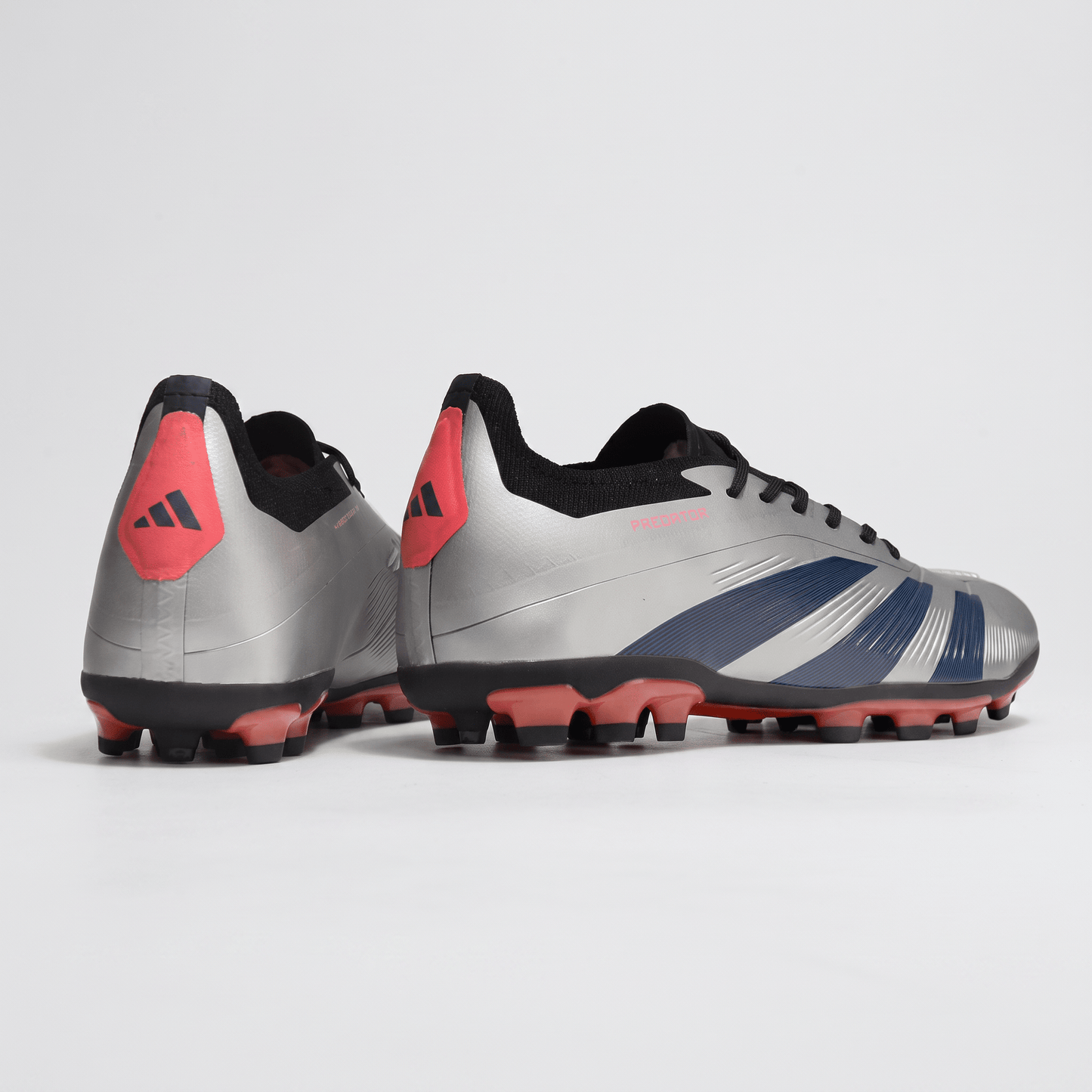 Predator TF Silver Metallic / Core Black / Team Solar Neon Pink - Elite Boots