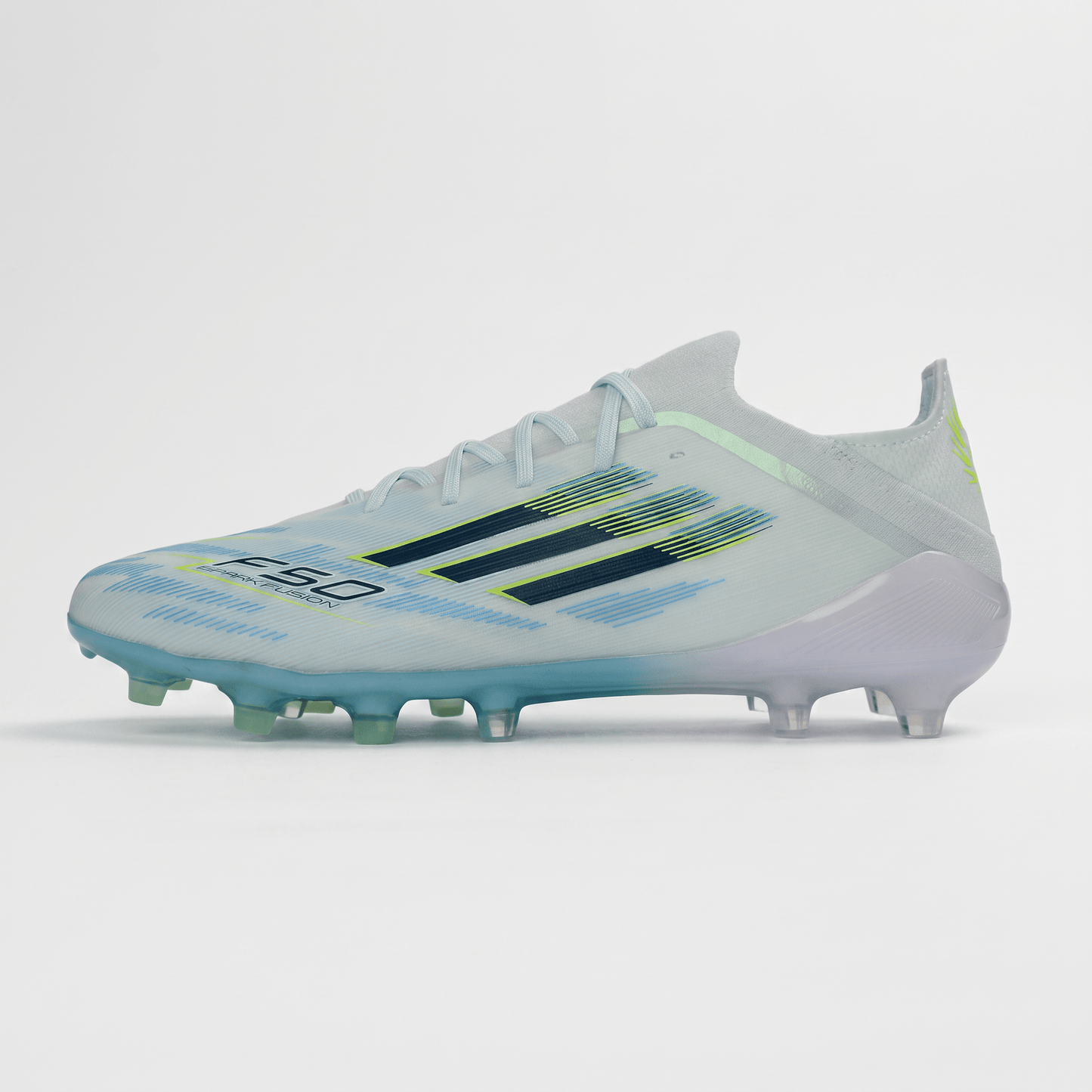 F50 FG Almost Blue / Dusky Petrol / Hi-Res Yellow - Elite Boots