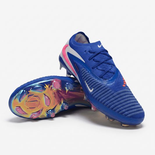 Phantom 6 Low FG Racer Blue / White / Pink Blast - Elite Boots