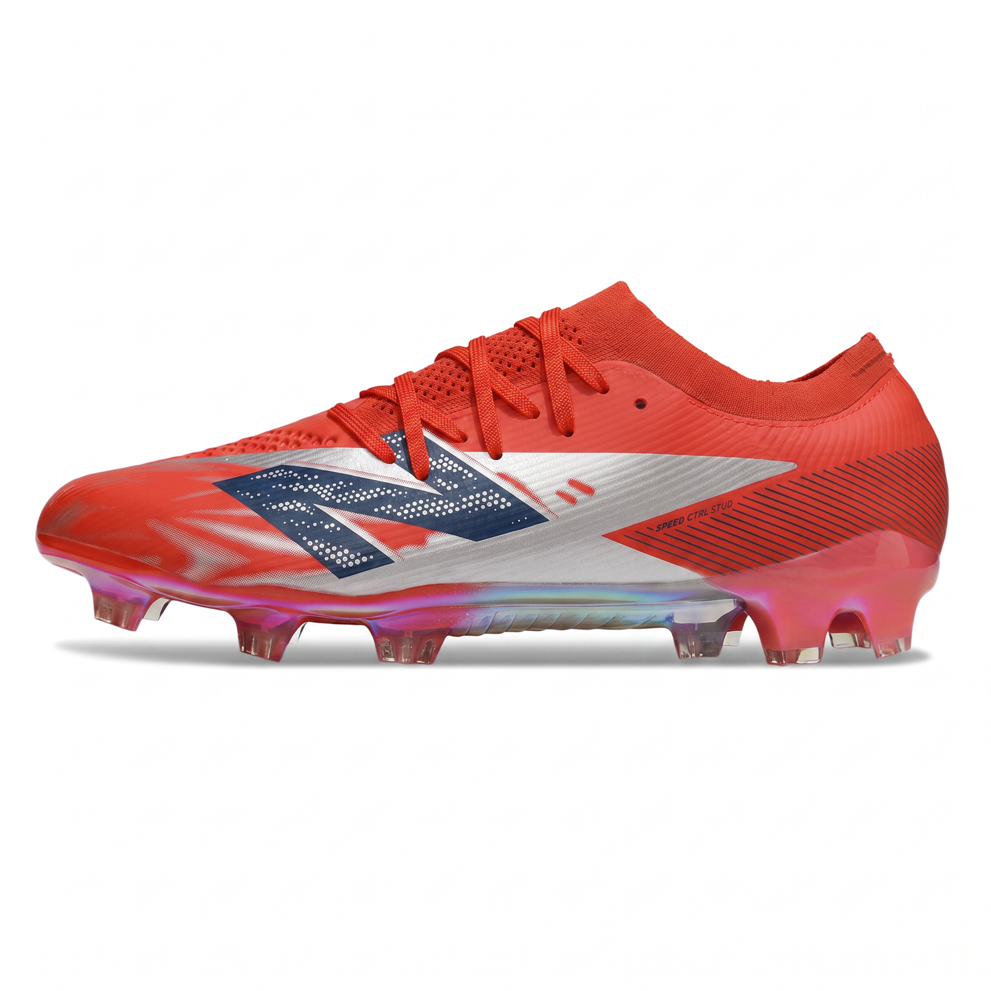 Furon V8 FG Energi Rød / NB Marineblå / Lys Cyclone / Sølv