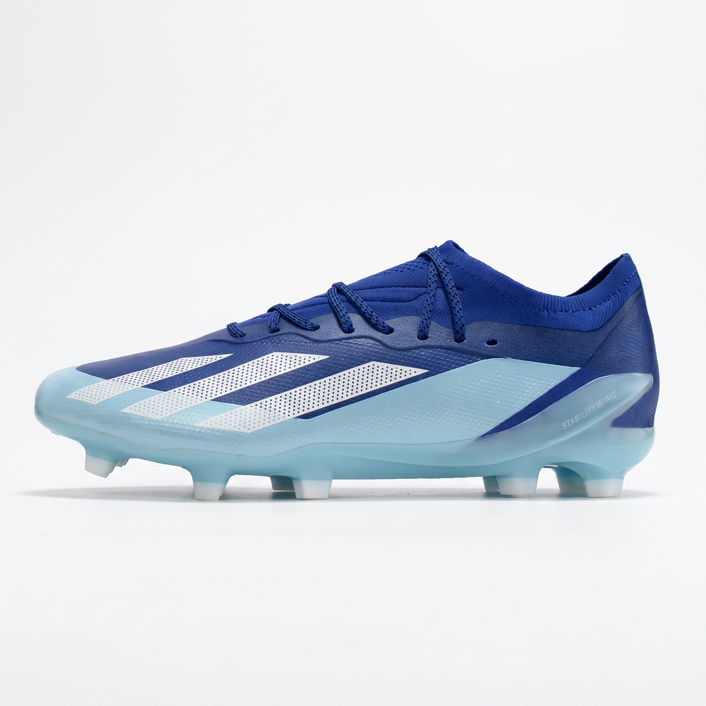 X Crazyfast FG Blu Lucido / Bianco Nuvola / Esplosione Blu