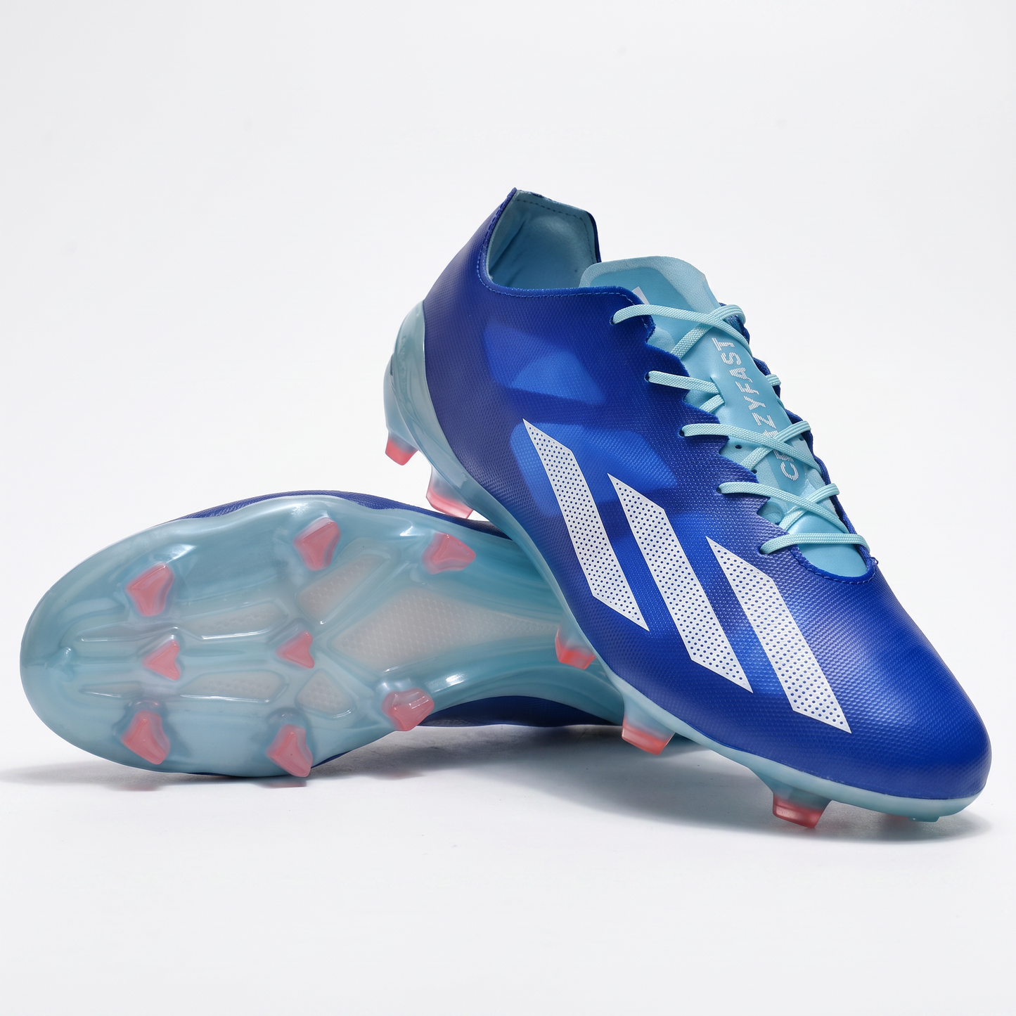 X Crazyfast+ FG Bright Royal / Footwear White / Solar Red