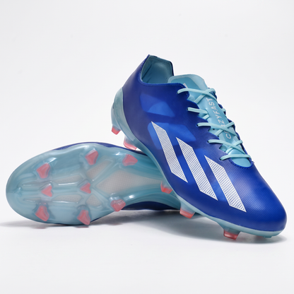 X Crazyfast+ FG Bright Royal / Footwear White / Solar Red