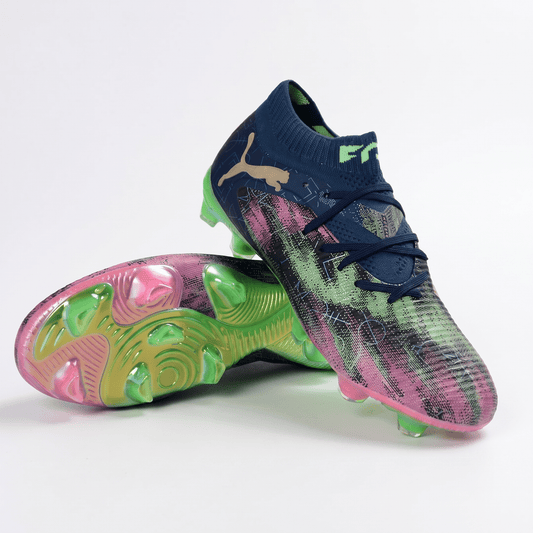 Ultra 5 Ultimate FG Persian Blue / Pink Pixel / Elektro Green / Gold - Elite Boots