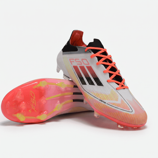 F50 FG Cloud White / Core Black / Solar Red - Elite Boots