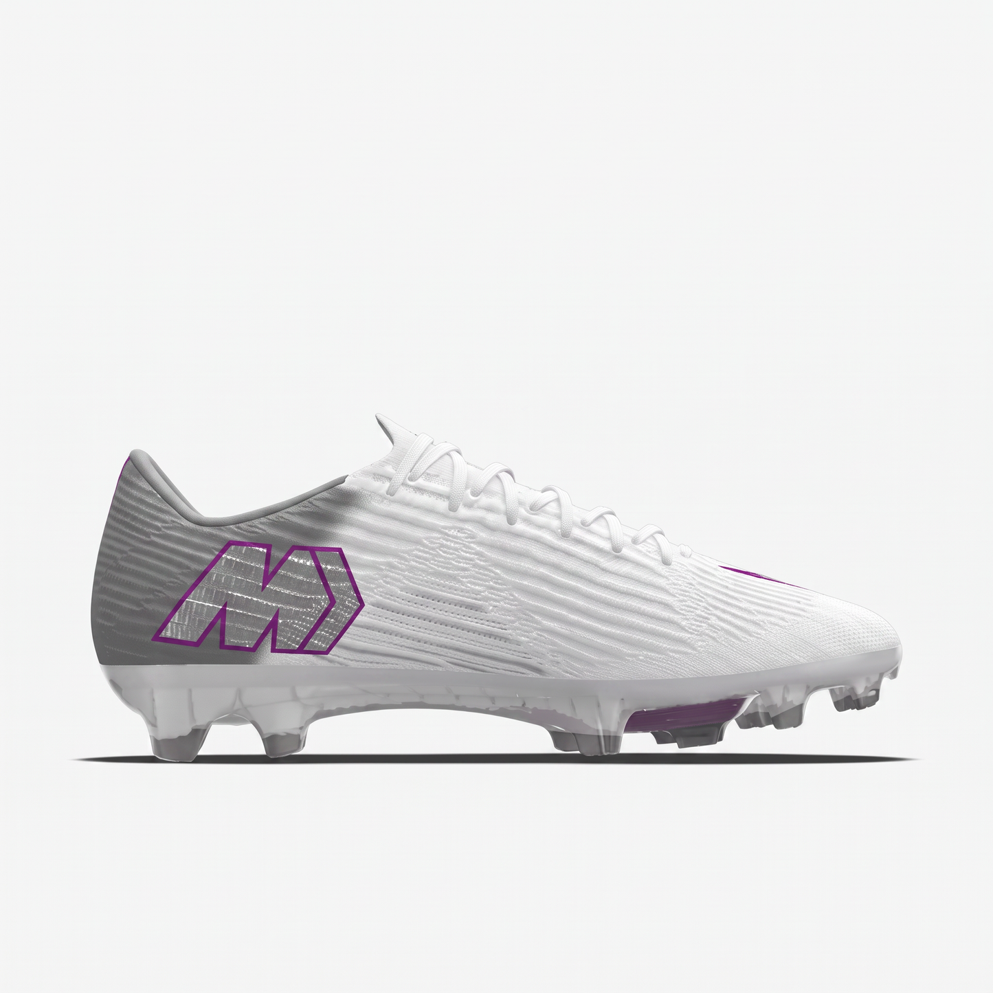 Mercurial Superfly 16 By You Alb / Argintiu Metalic / Fucsia Explozie