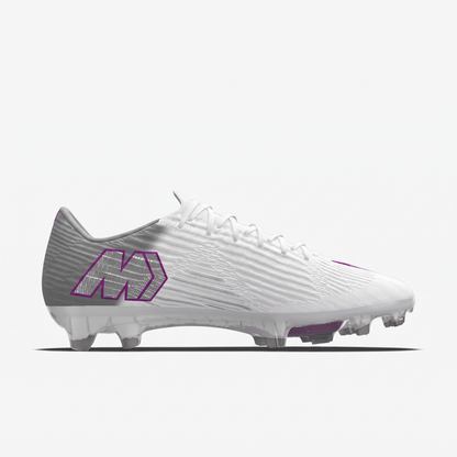Mercurial Superfly 16 By You Alb / Argintiu Metalic / Fucsia Explozie