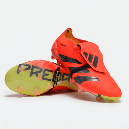 Predator Fold-Over Tongue FG Signal Coral / Cloud White / Orange - Elite Boots