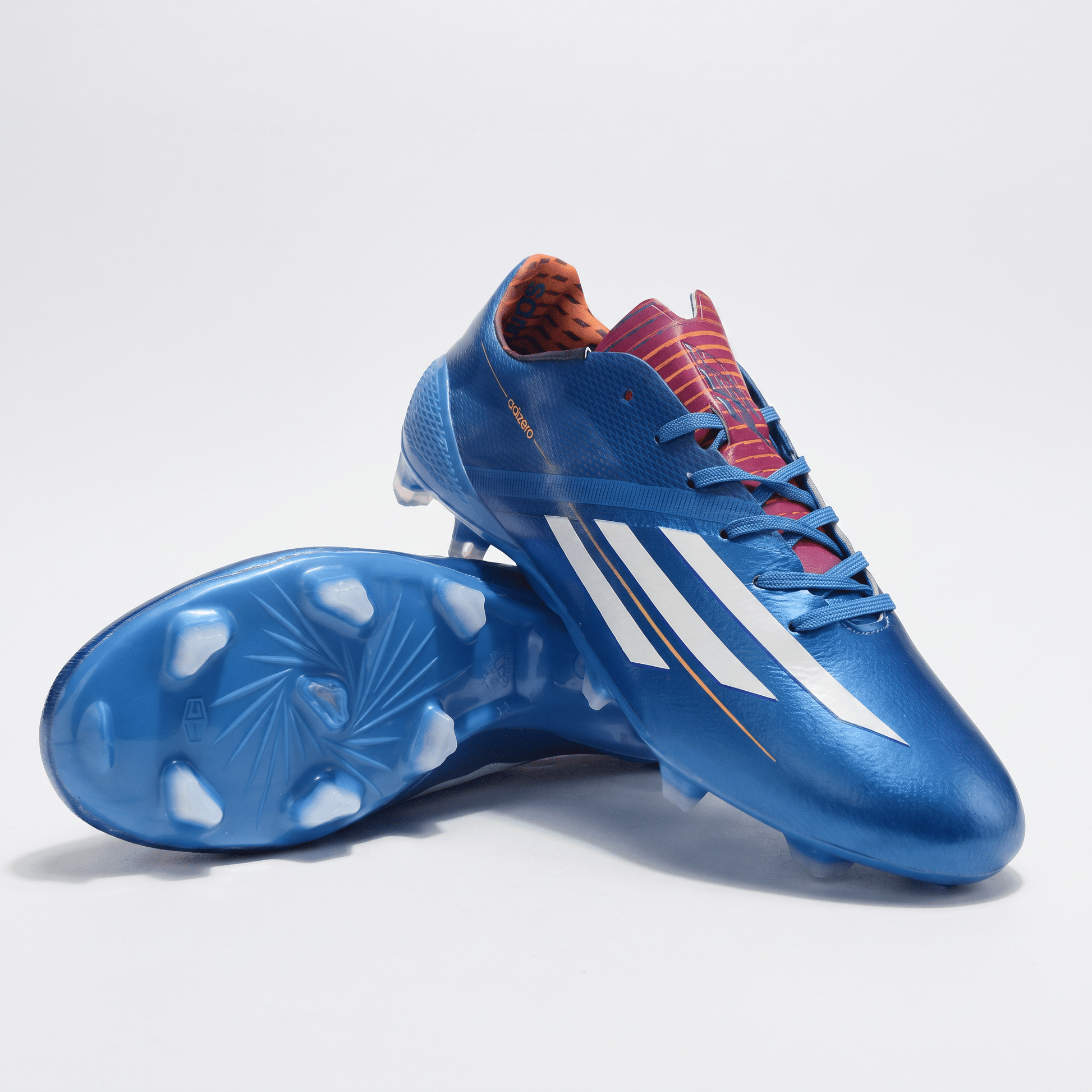 F50 FG Solar Blue / Running White / Solar Zest - Elite Boots