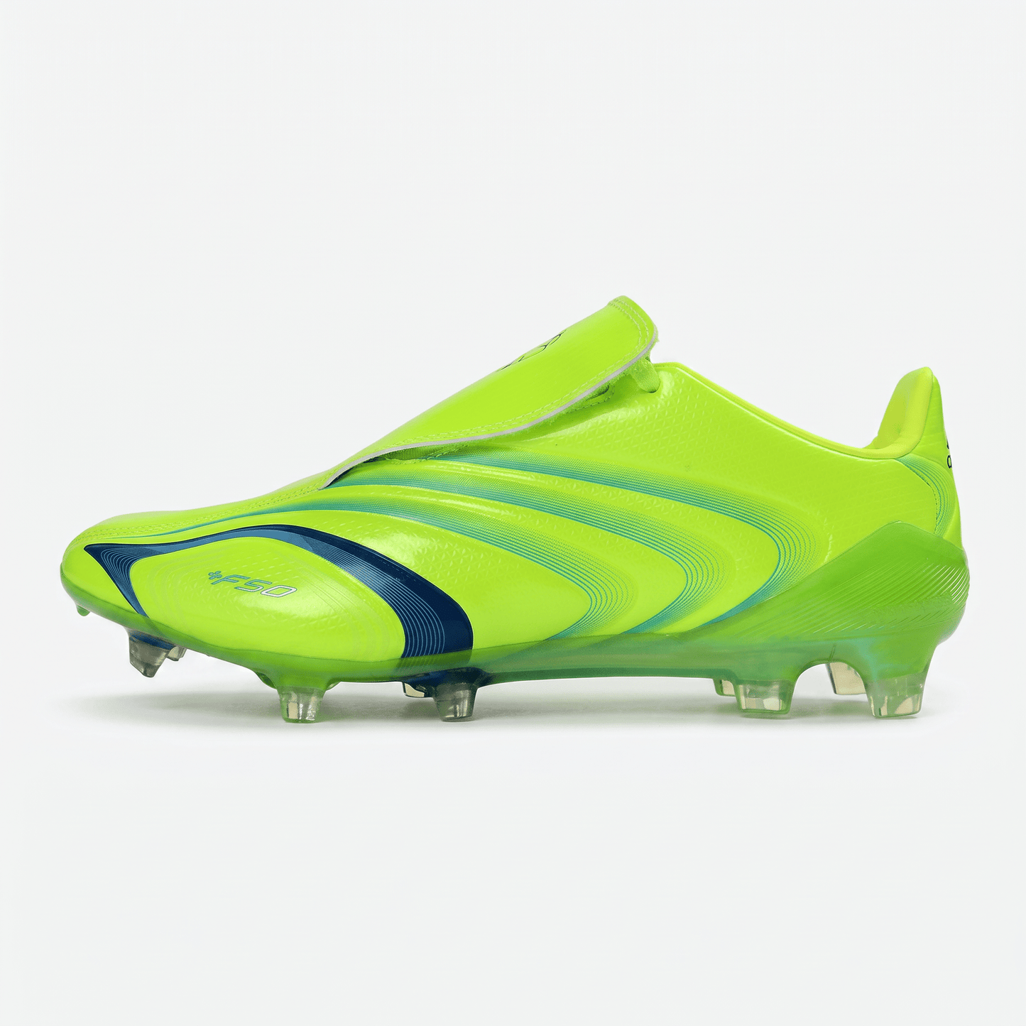 F50+ Laceless FG Lucid Lemon / Unity Purple / Lucid Blue - Elite Boots