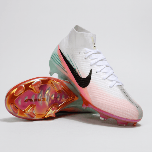 Mercurial Vapor XV FG White / Black / Green - Elite Boots