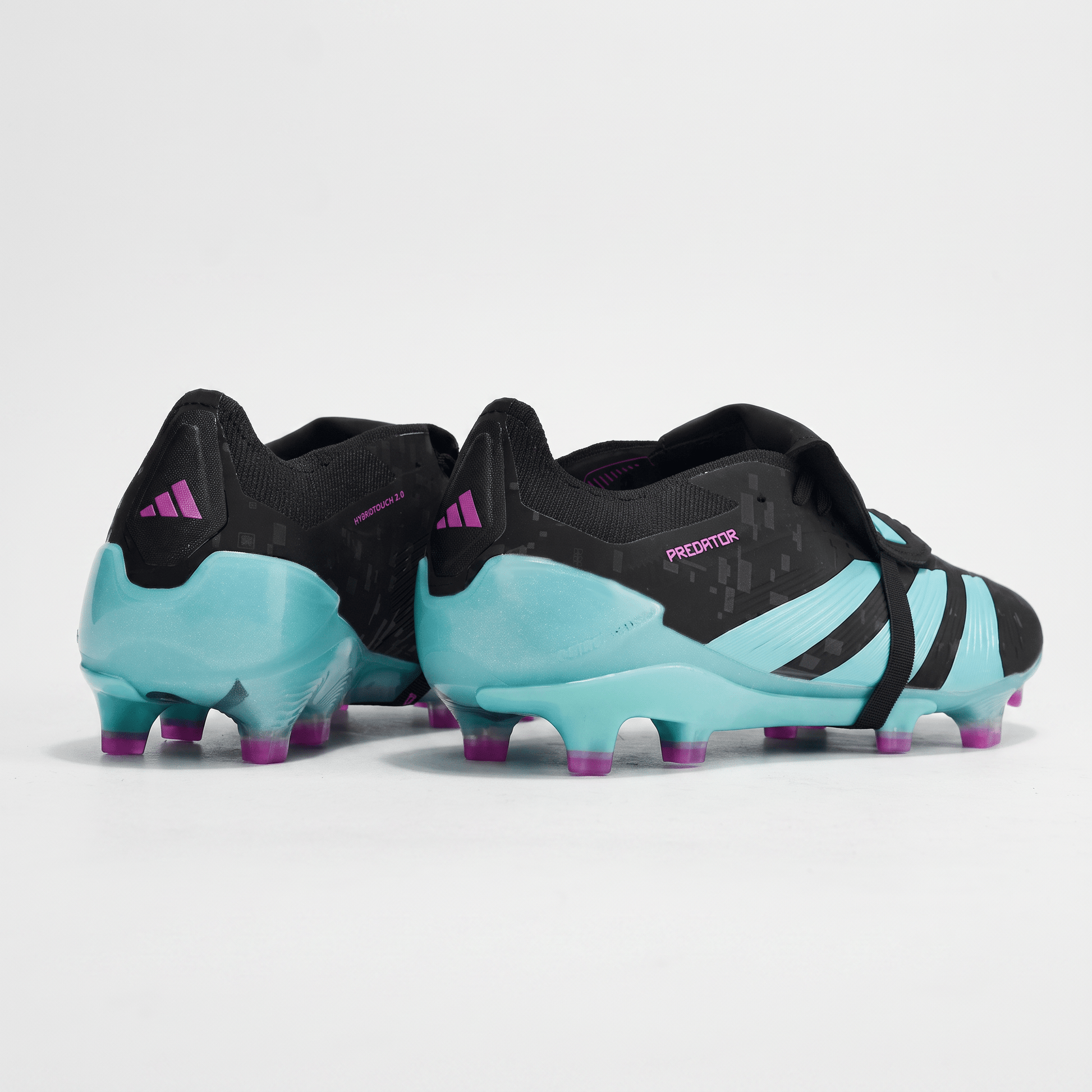 Predator Fold-Over Tongue FG Core Black / Grey Four / Lucid Red - Elite Boots
