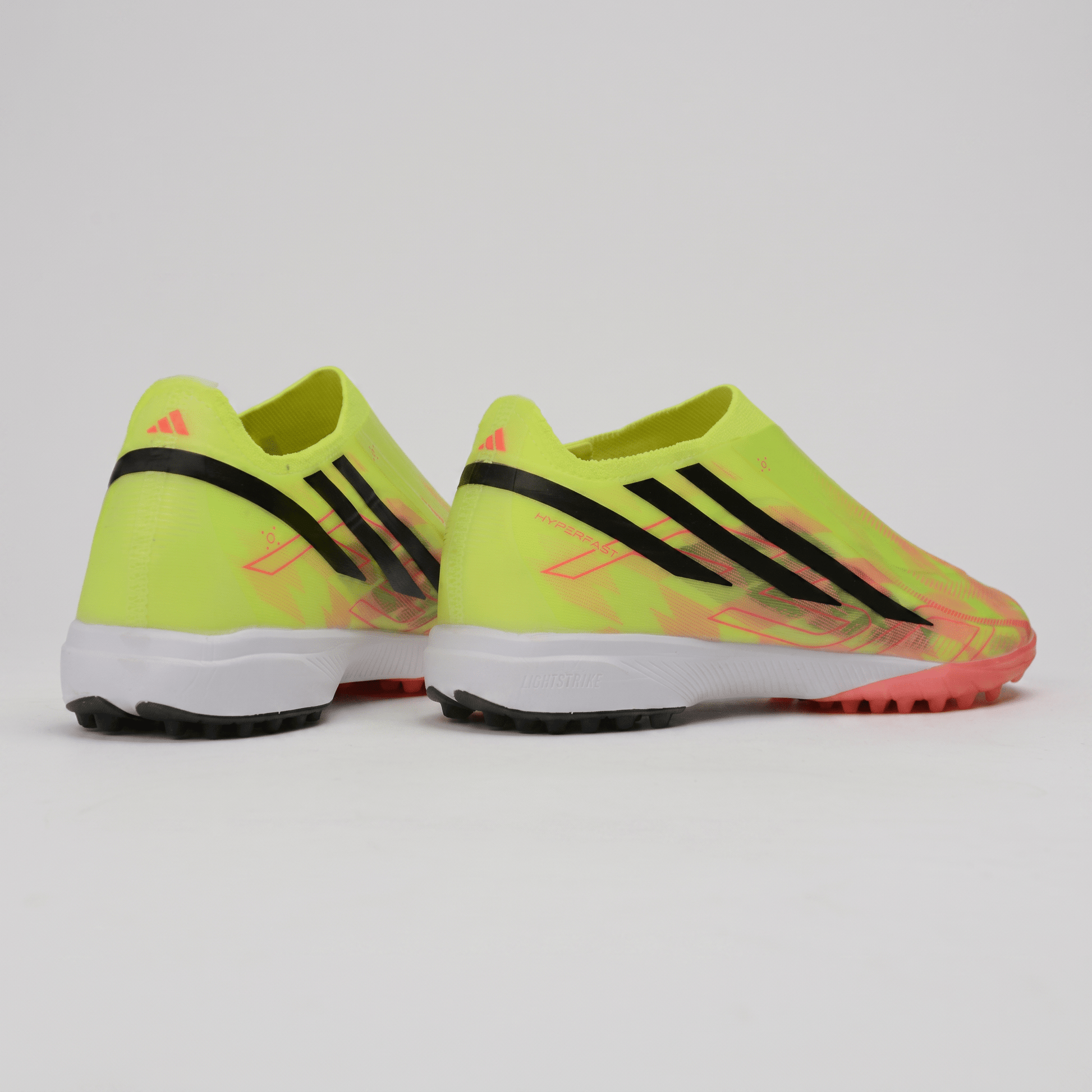 F50 Laceless TF Lucid Lemon / Core Black / Solar Red - Elite Boots