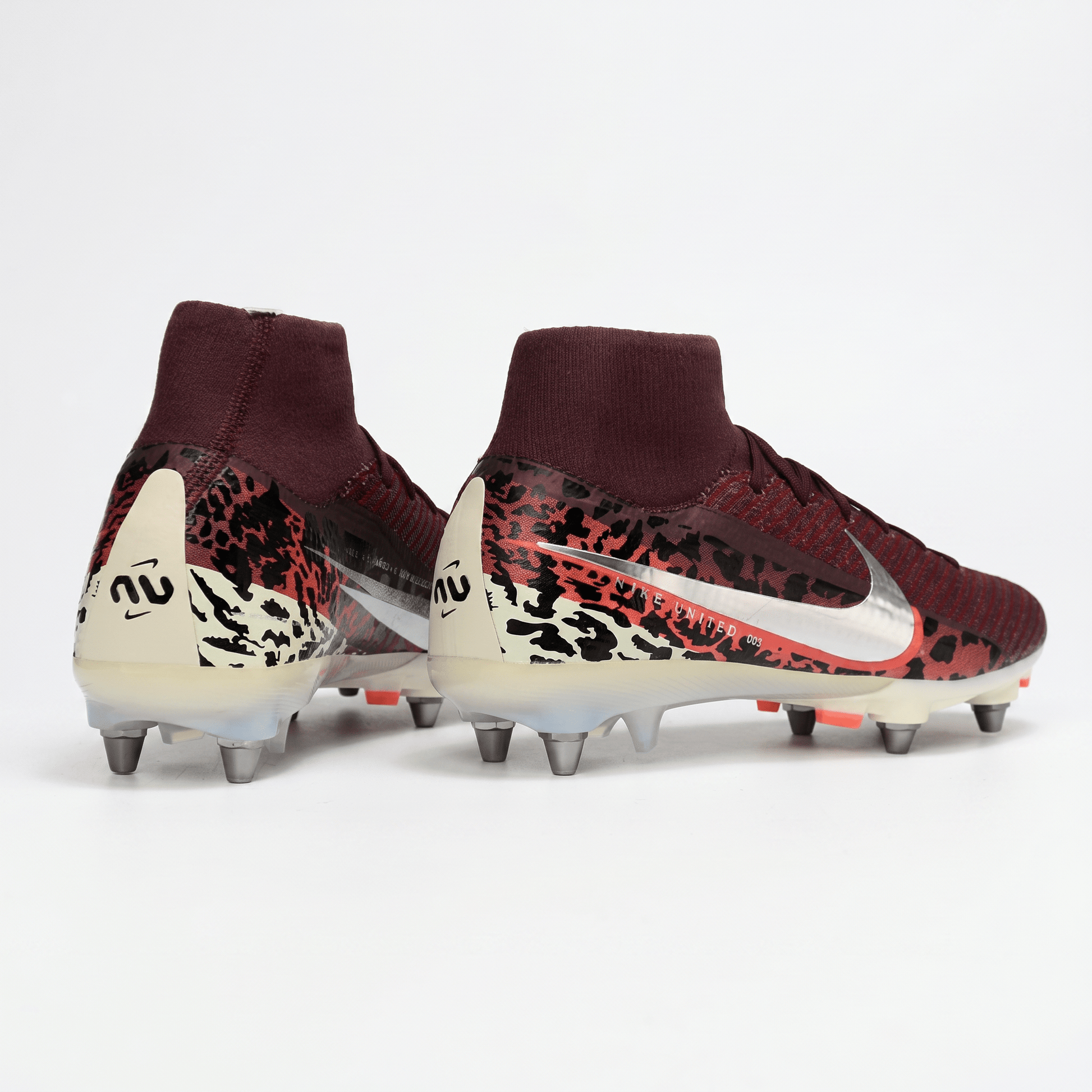 Mercurial Superfly IIX Elite SG Burgundy / Metallic Silver / Coral - Elite Boots
