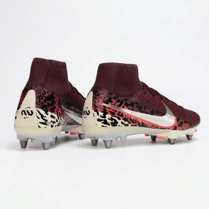 Mercurial Superfly IIX Elite SG Burgundy / Metallic Silver / Coral - Elite Boots