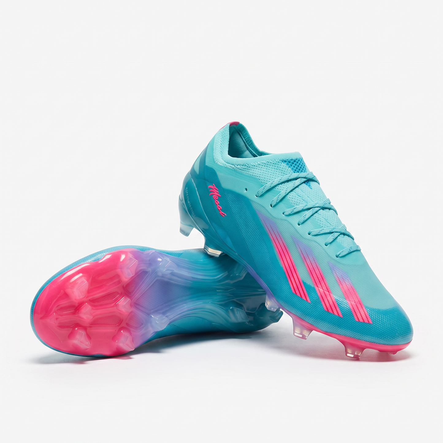 X Crazyfast FG Lucid Cyan / Lucid Pink / Cloud White