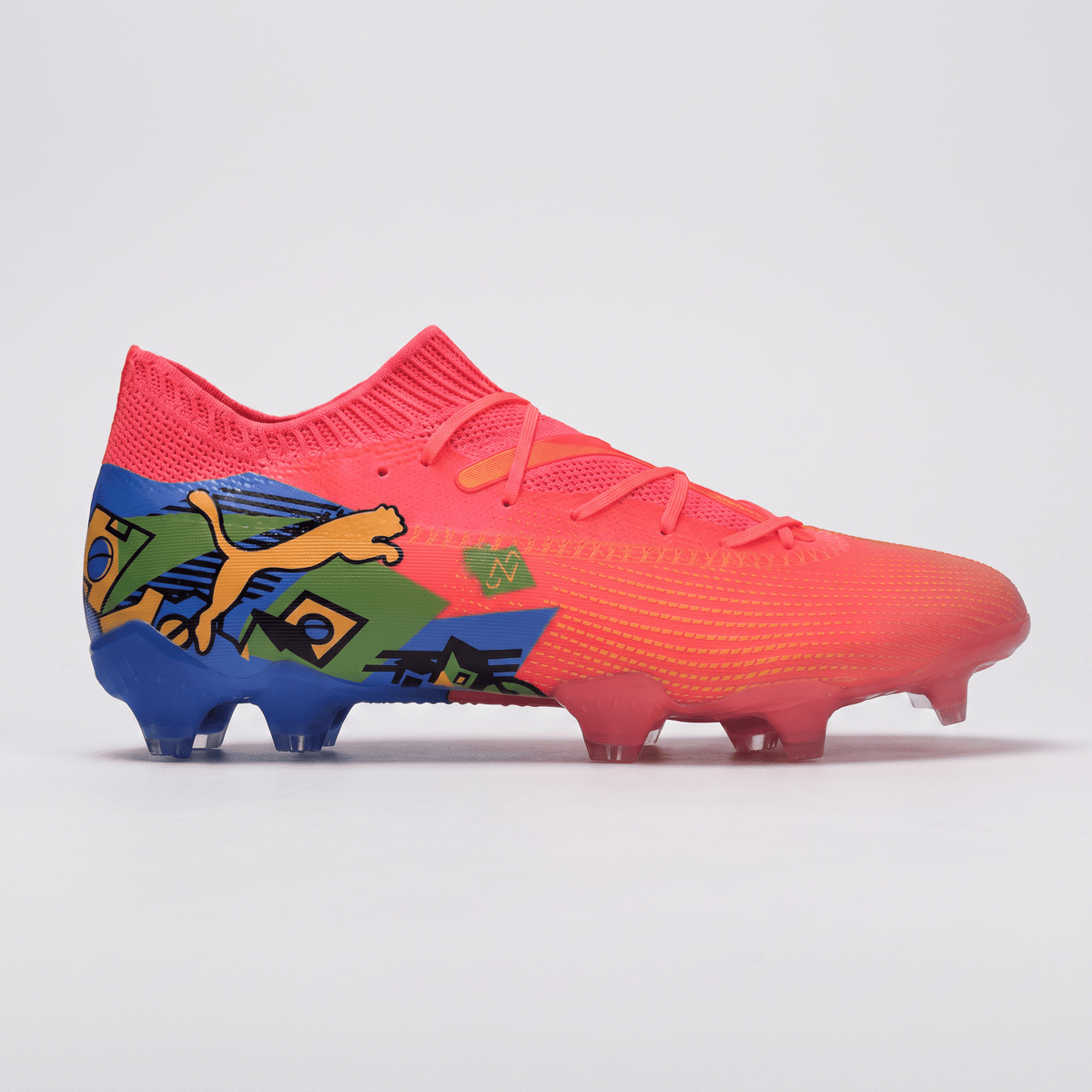 Future 7 Match FG/AG Sunset Glow / Black / Sun Stream / Green / Bluemazing - Elite Boots