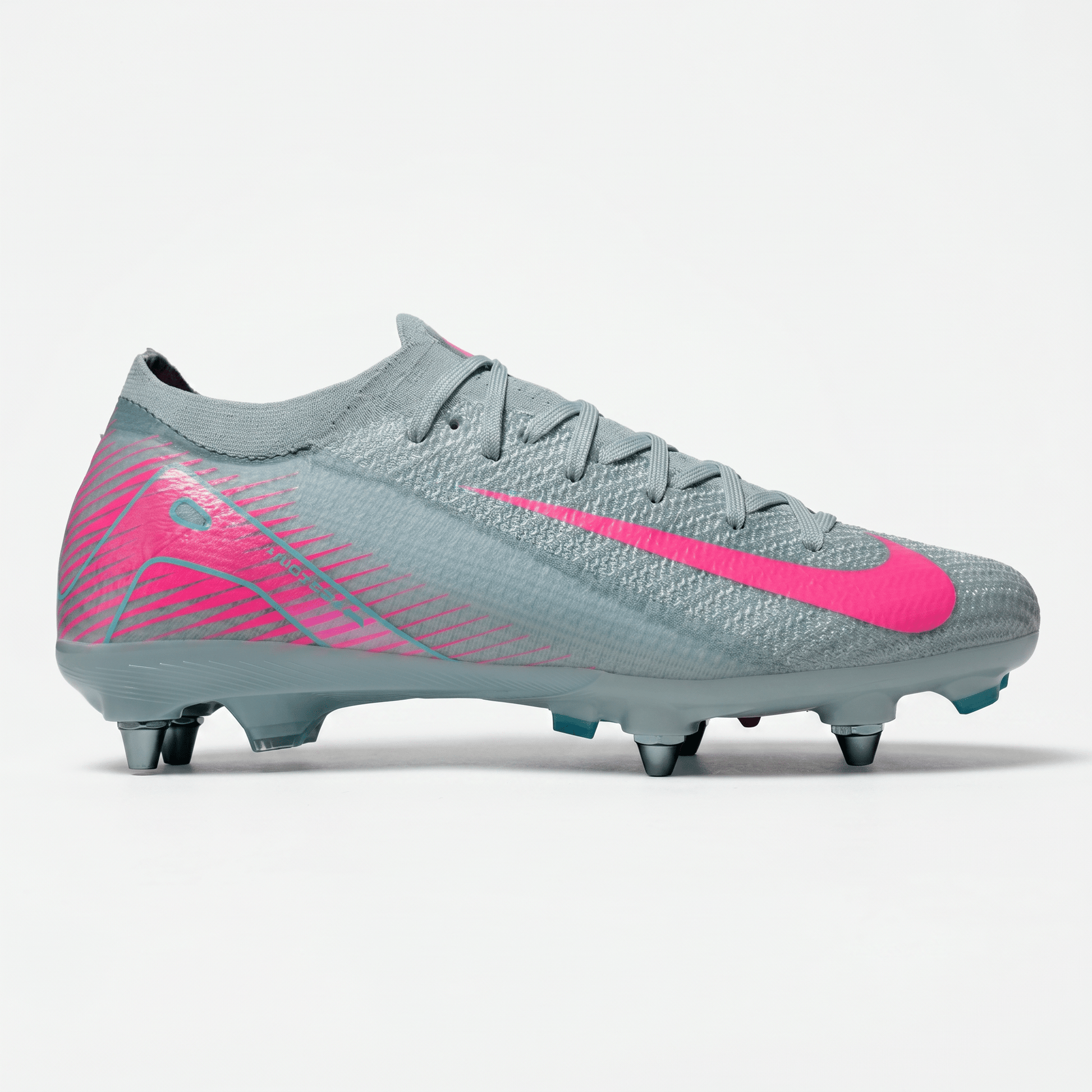 Mercurial Superfly IIX Elite SG Light Grey / Hyper Pink / Ice Blue - Elite Boots