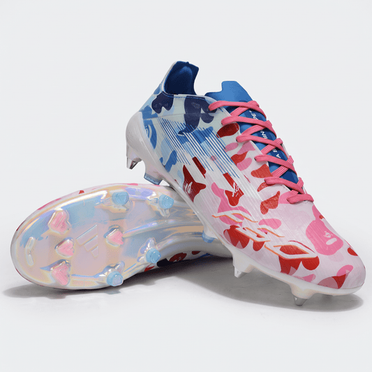 F50 x BAPE FG Cloud White / Lucid Pink / Lucid Blue - Elite Boots