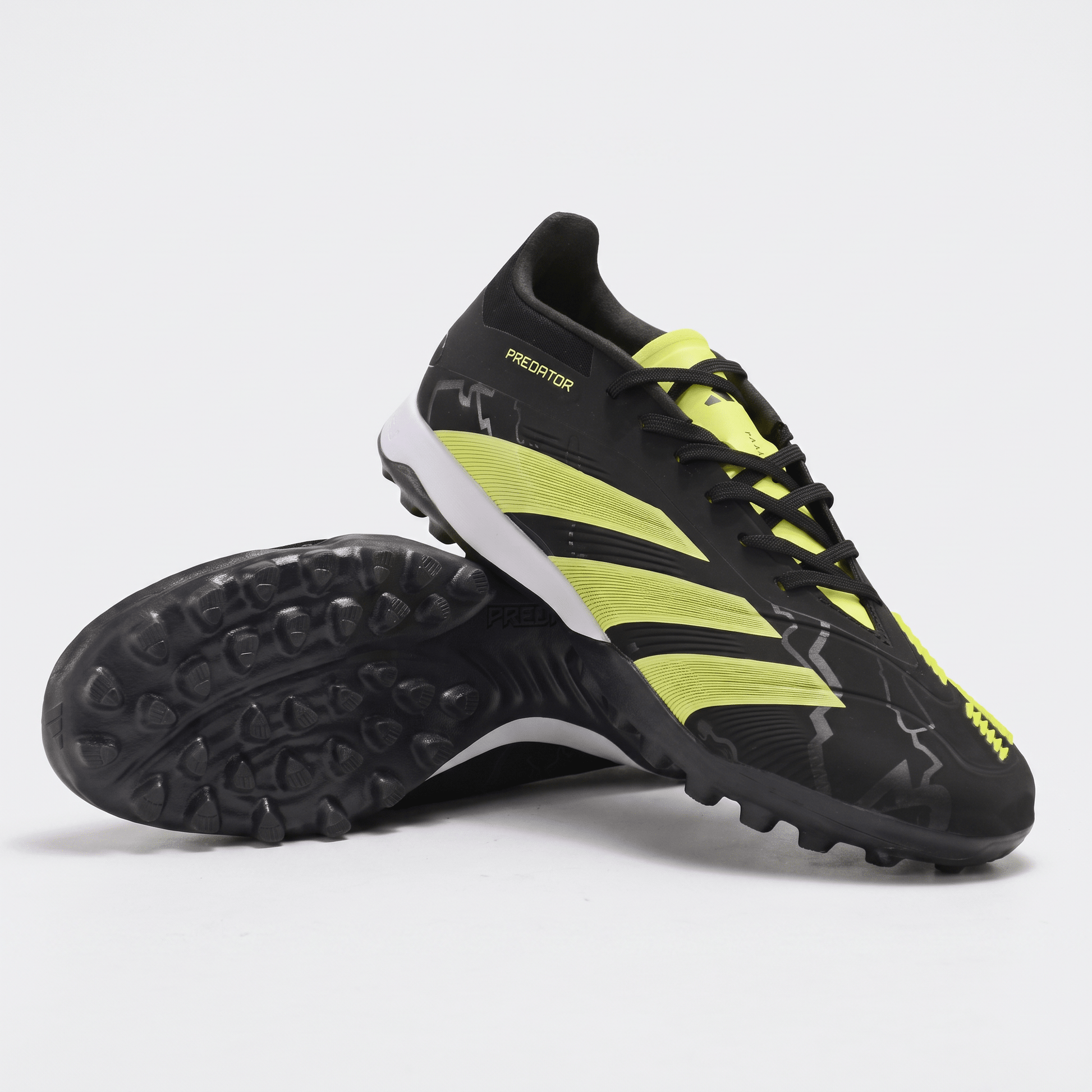 Predator TF Core Black / Carbon / Grey Six / Lucid Lemon - Elite Boots