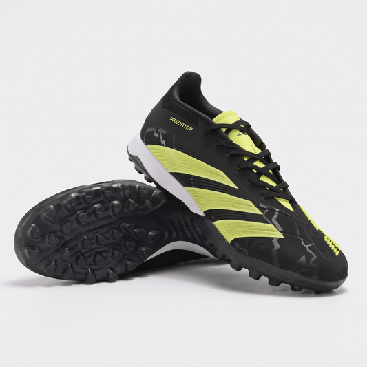 Predator TF Core Black / Carbon / Grey Six / Lucid Lemon - Elite Boots