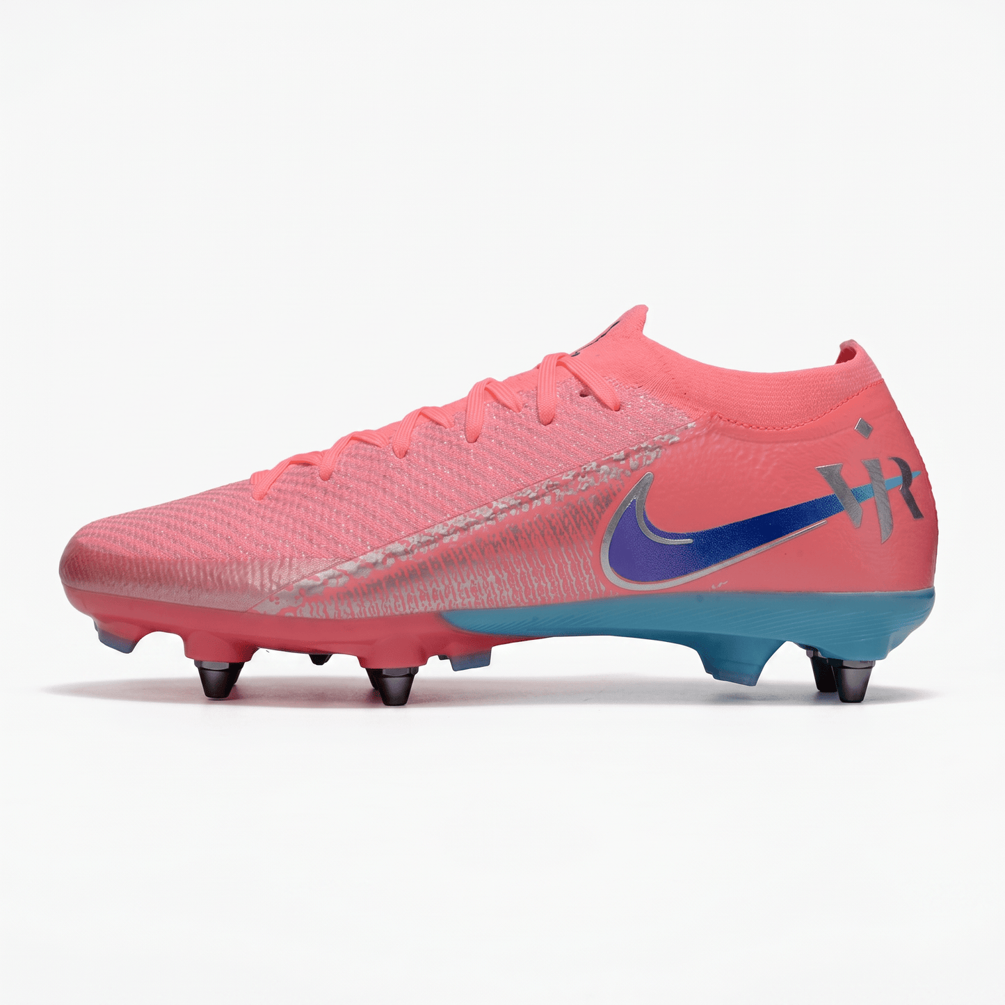 Mercurial Vapor 16 Elite XXV SG Coral Pink / Sky Blue / Purple / Silver - Elite Boots