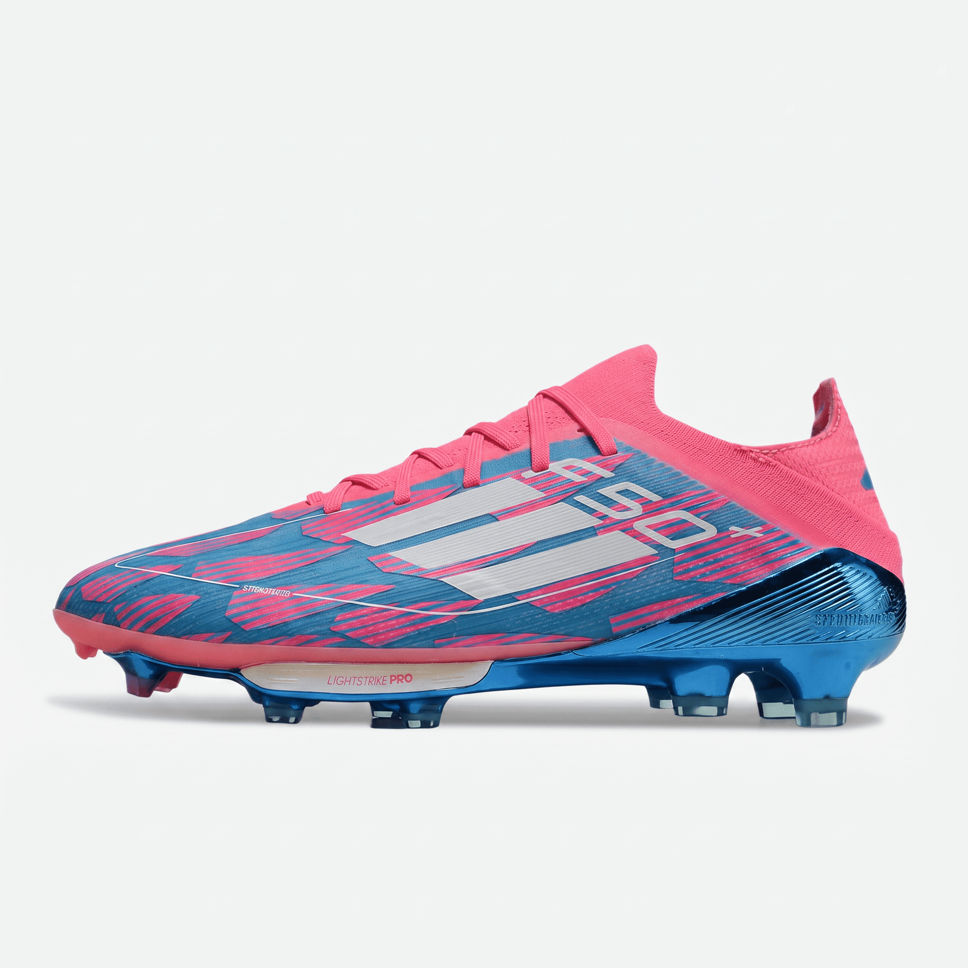 F50 Laced FG Solar Blue / Cloud White / Solar Pink - Elite Boots