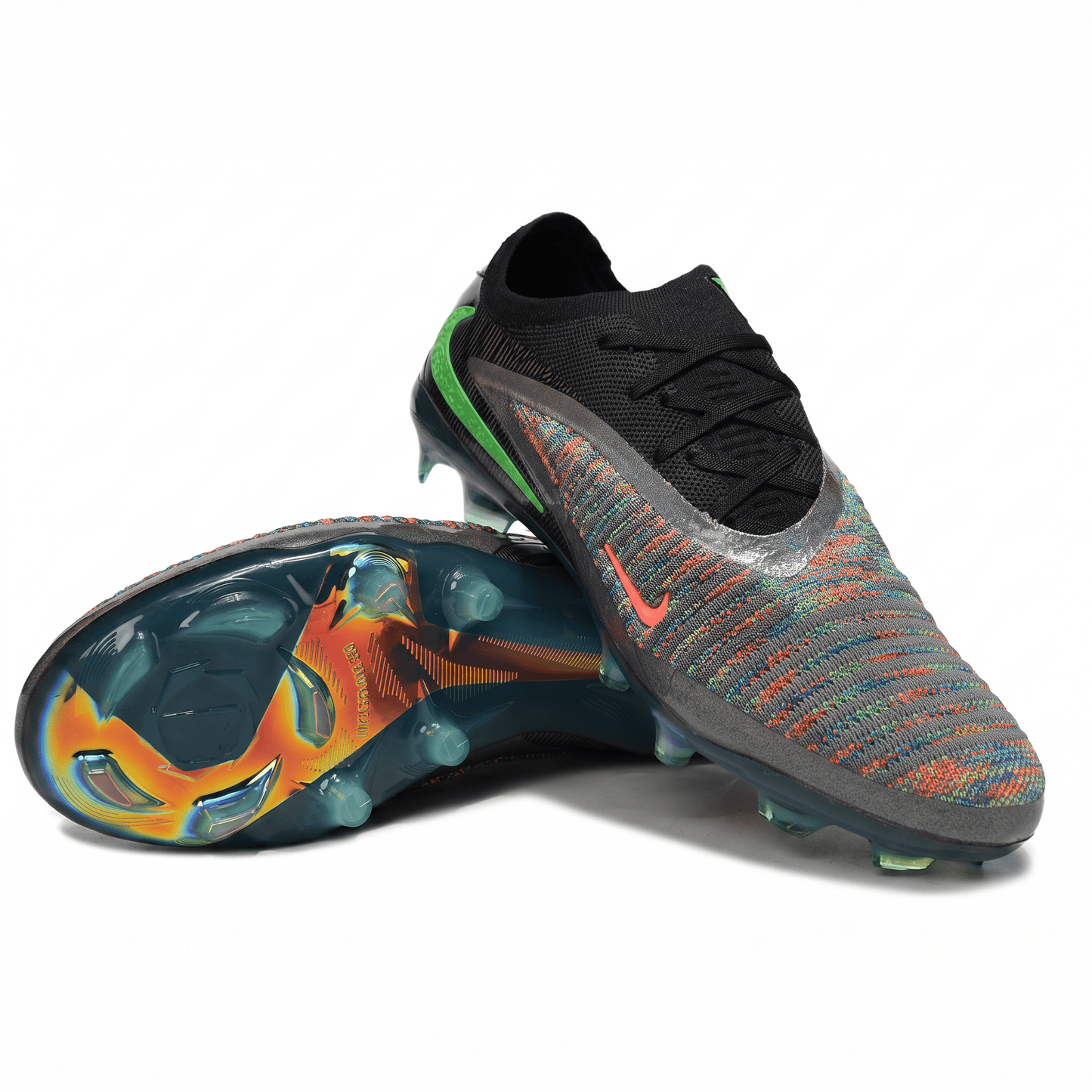 Phantom 6 Low FG Phantom / Black / Green Glow / Sail - Elite Boots