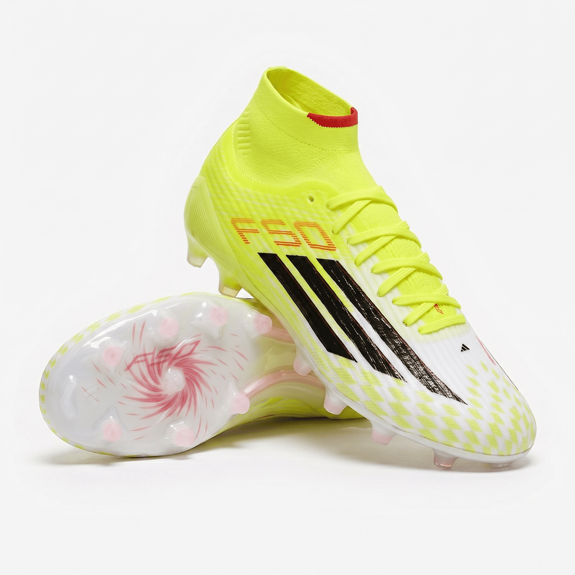F50 Sparkfusion Elite Mid FGColor: Lucid Lemon / Core Black / Footwear White - Elite Boots