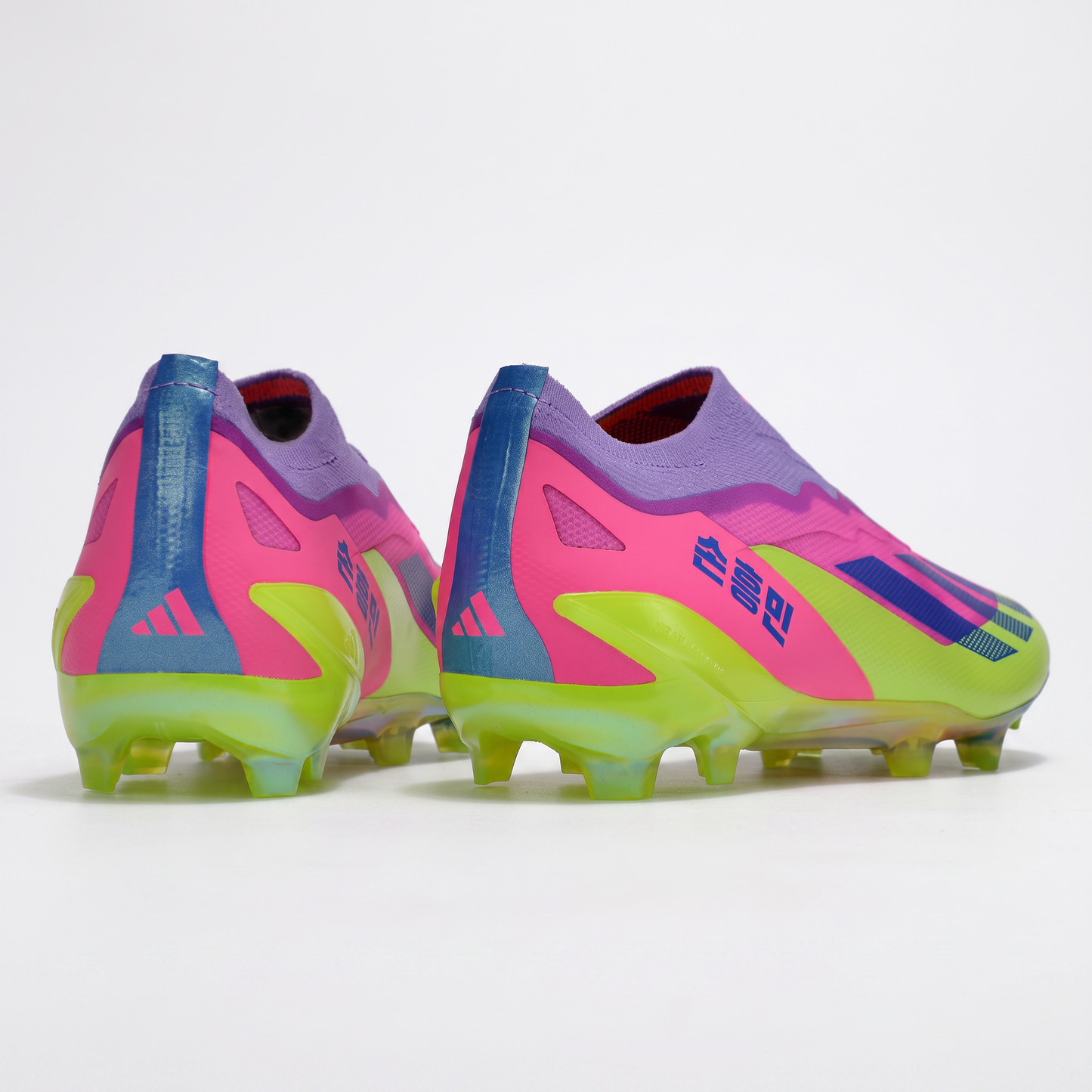 X Crazyfast FG Lucid Pink / Lucid Lemon / Jasná královská modrá