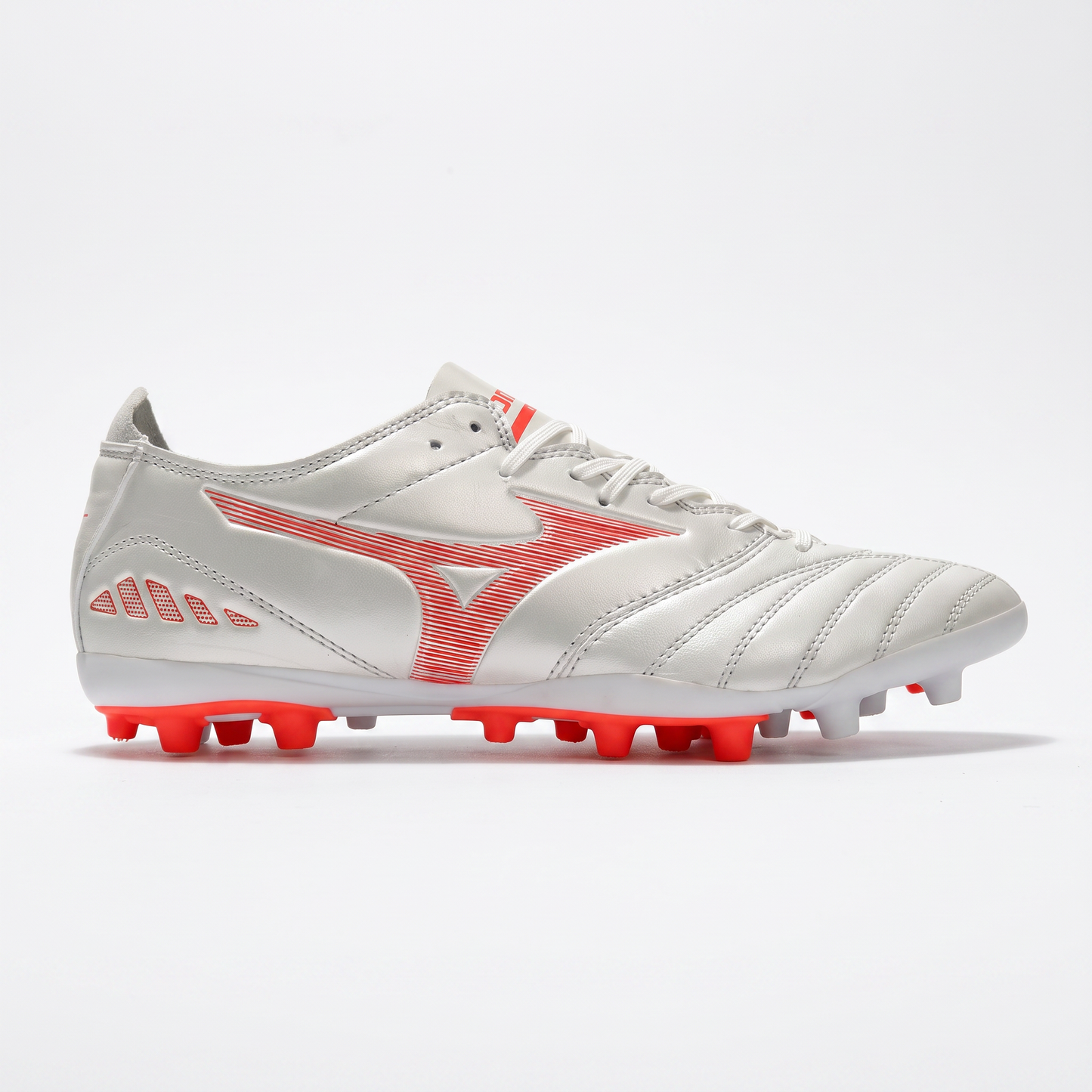 Morelia Neo IV Pro AG Blanc / Corail Flamboyant / Éclair
