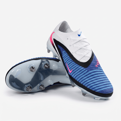 Phantom 6 Low SG-PRO Racer Blue / White / Pink Blast - Elite Boots