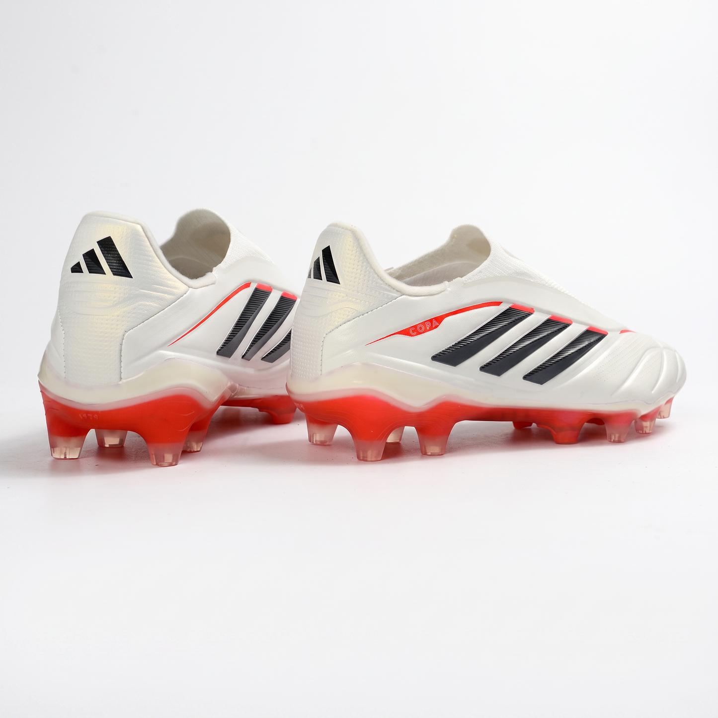 Scarpe da calcio Copa Pure IV senza lacci FG Bianco / Zero Metallico / Nero Core