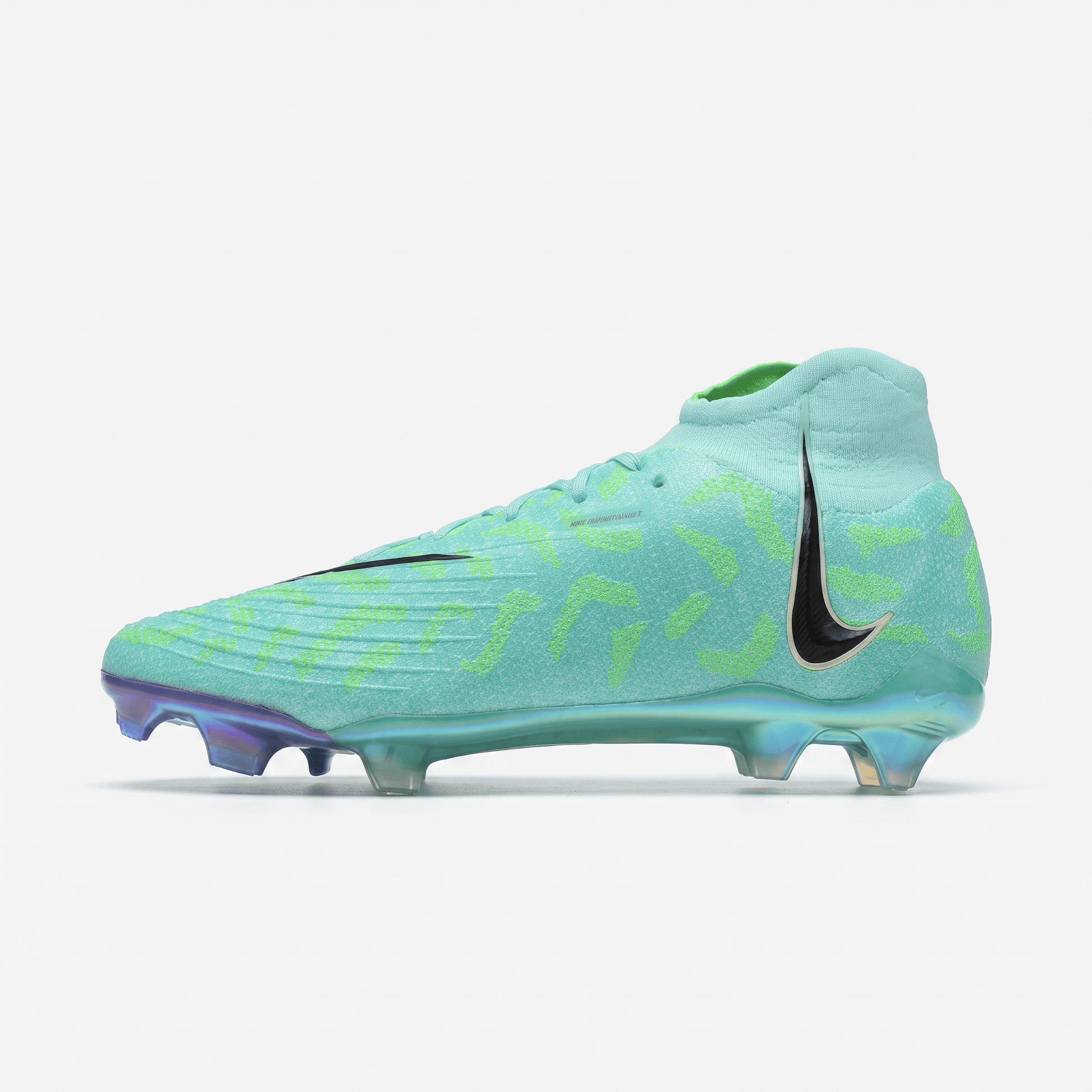 Phantom Luna II FG Green Glow / Black / Metallic Silver - Elite Boots