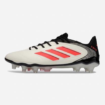 Copa Pure.1 FG Blanc / Noir / Corail