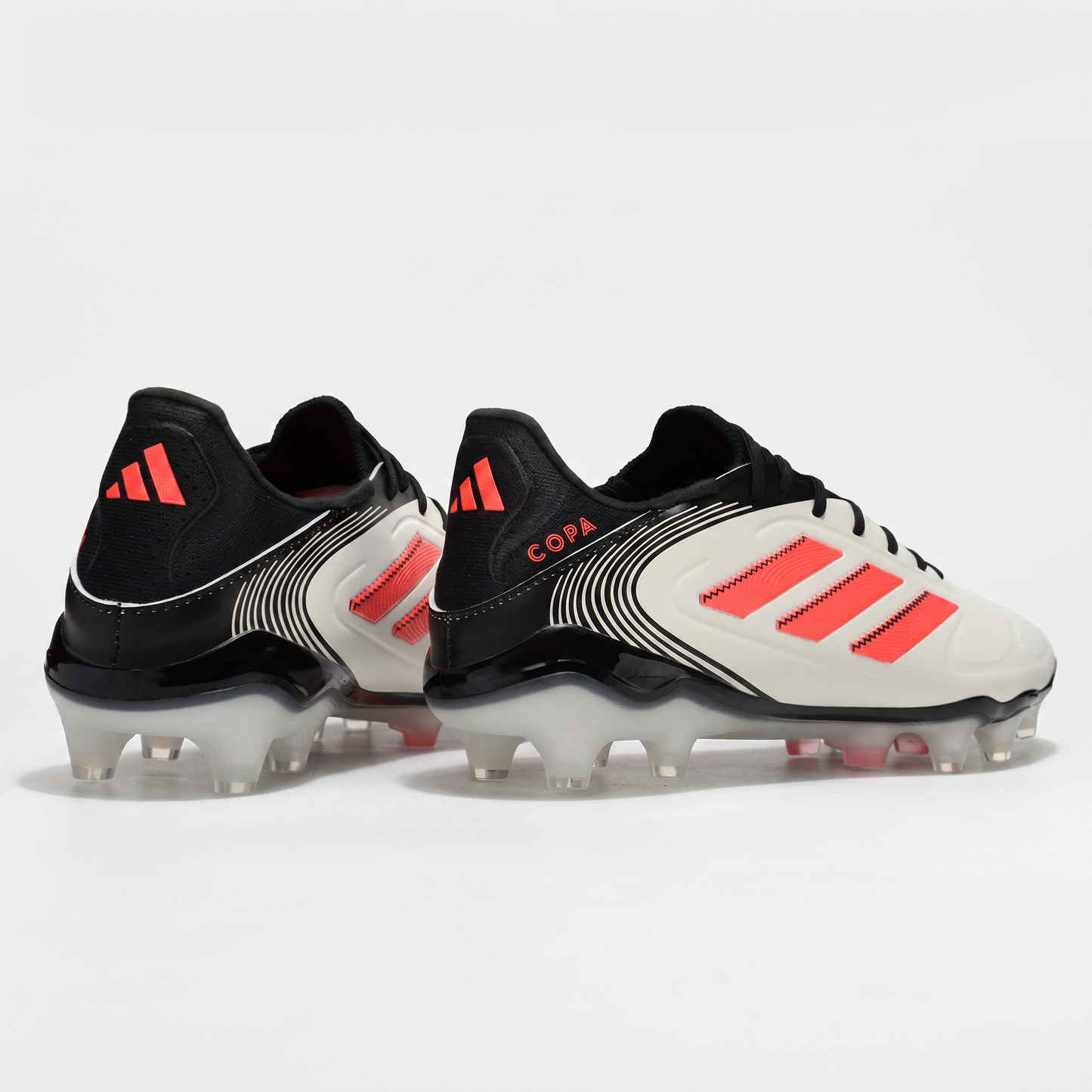 Copa Pure.1 FG Blanc / Noir / Corail