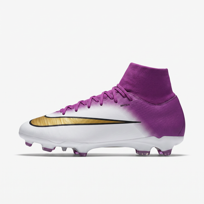 Mercurial Superfly 10 Academy By You Lilla / Hvid / Guld / Sort