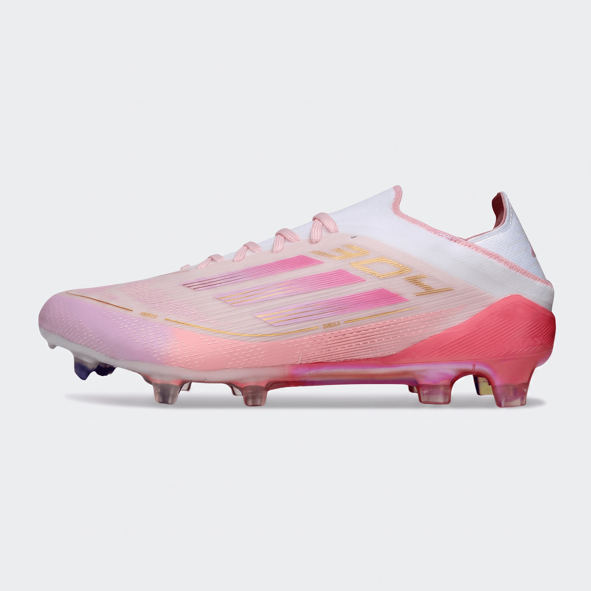 F50 FG Clear Pink / Purple Glow / Light Pink - Elite Boots