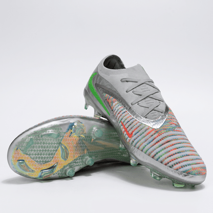 Phantom 6 Low FG Silver / Multi-Color / Strike / Crimson - Elite Boots