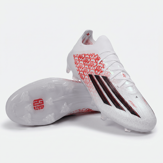 F50 FG Footwear White / Core Black / Lucid Red - Elite Boots