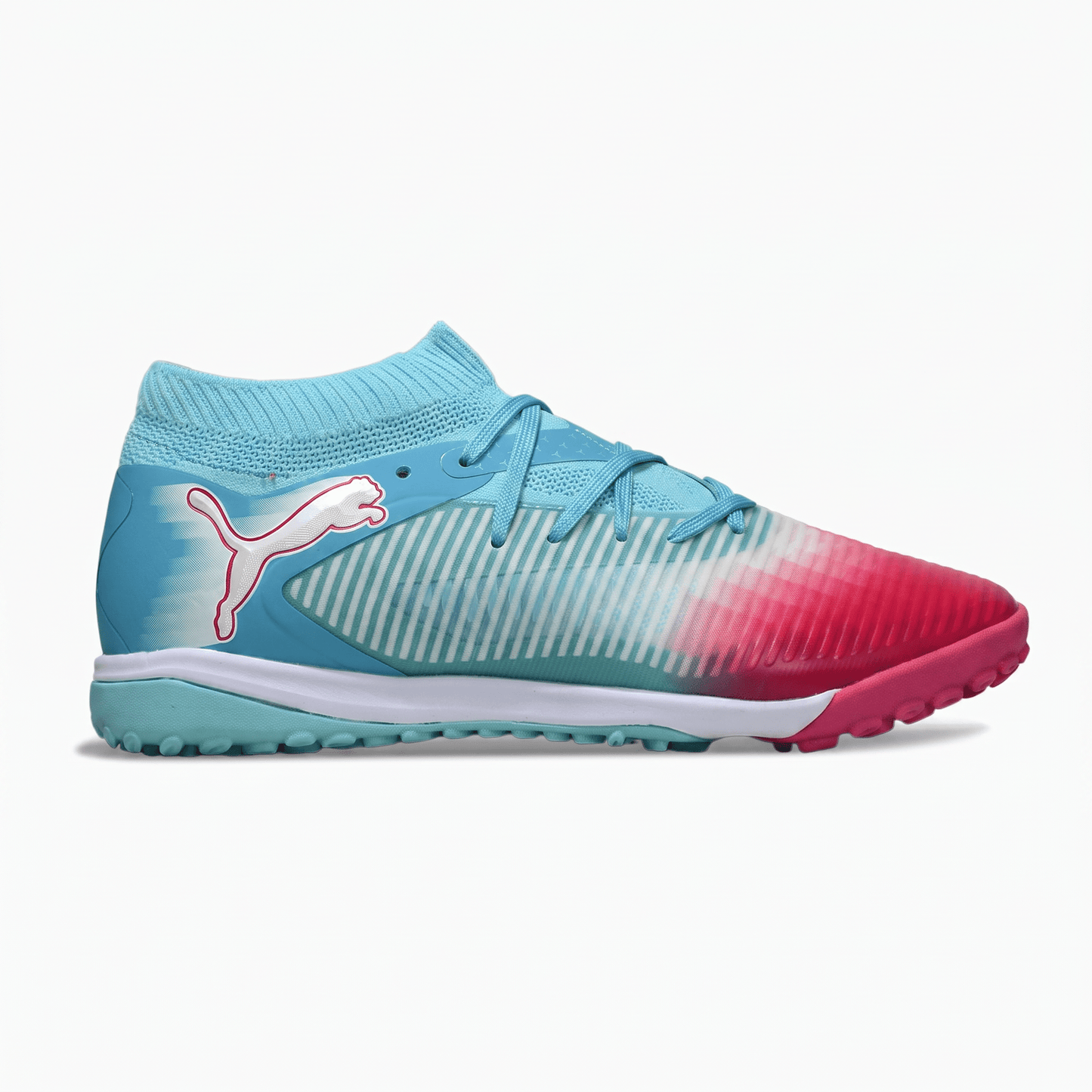 Future 8 Match TT Hero Blue / White / Sunset Pink - Elite Boots