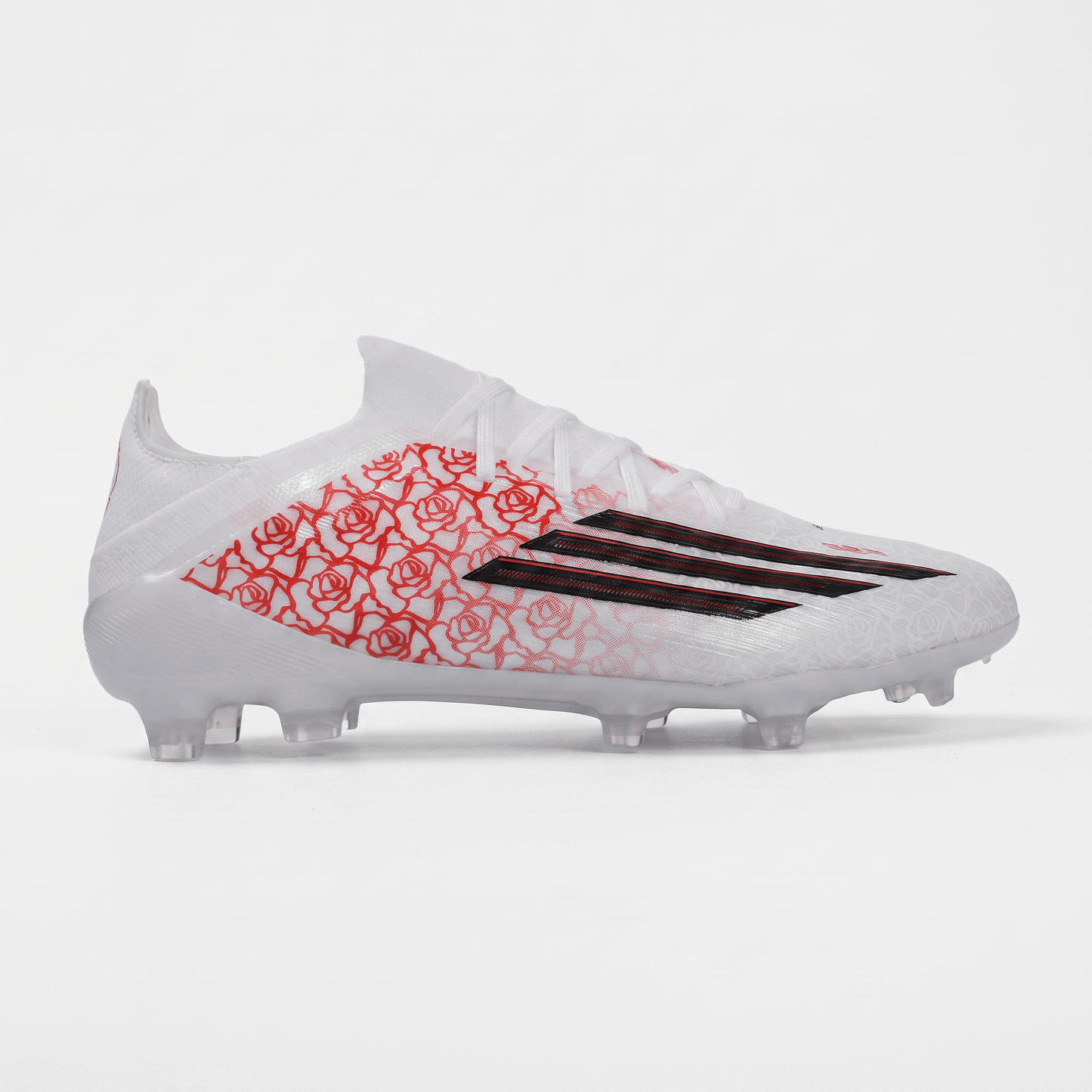 F50 FG Footwear White / Core Black / Lucid Red - Elite Boots