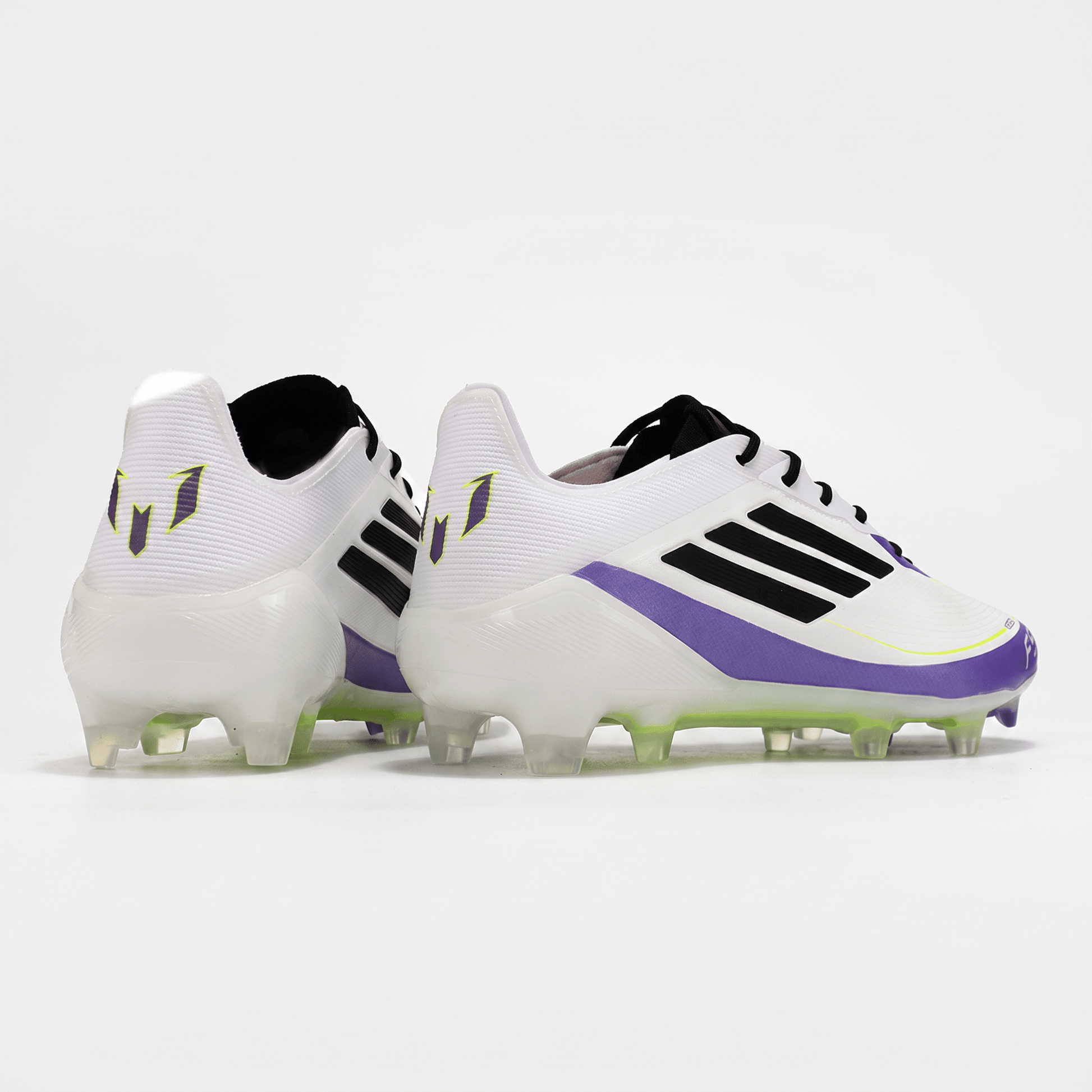 F50 FG White / Core Black / Lucid Lemon / Purple Glow - Elite Boots