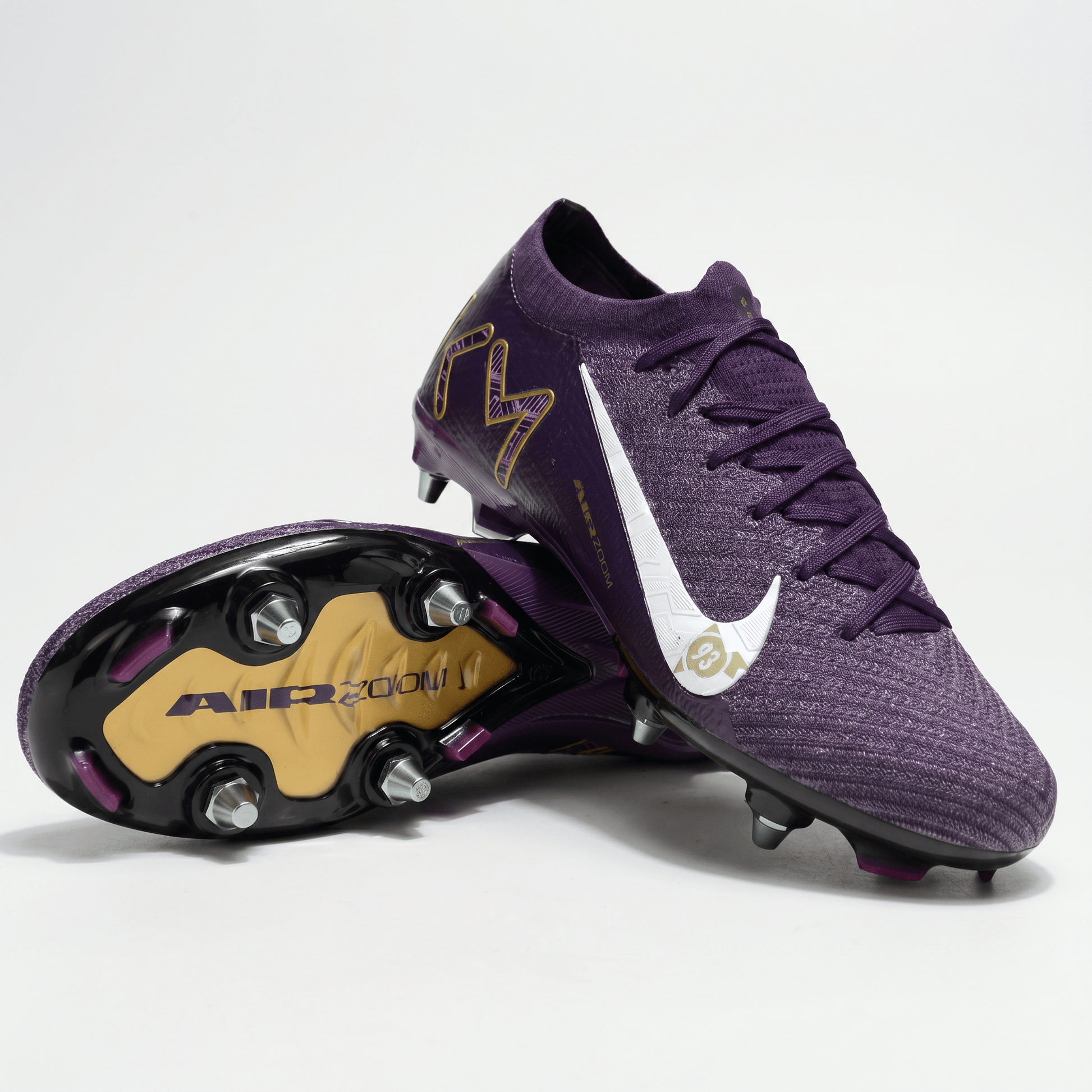 Mercurial Superfly IIX Elite SG Deep Purple / White / Gold - Elite Boots