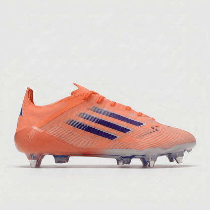 F50 Elite Soft Ground (SG): Beam Orange / Lucid Blue / Cloud White - Elite Boots