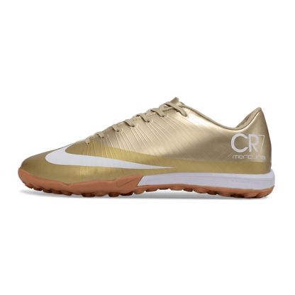 Mercurial Vapor Superfly RGN TF Metallic Gold / White - Elite Boots
