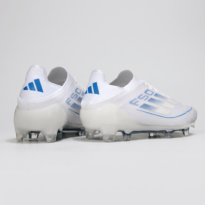 F50 FG White / Silver Metallic / Bright Royal - Elite Boots